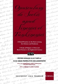Cover image: Opusculum de Sectis apud Sinenses et Tunkinenses 9780877277323