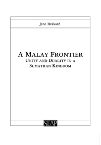 Cover image: A Malay Frontier 9780877277064