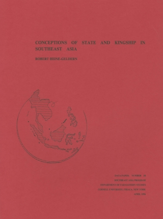 Cover image: Conceptions of State and Kingship in Southeast Asia 9780877270188