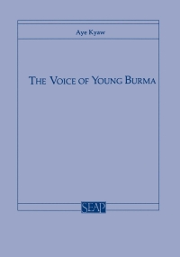 Imagen de portada: The Voice of Young Burma 9780877271291