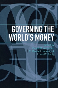 Imagen de portada: Governing the World's Money 9780801440199