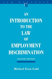 صورة الغلاف: Introduction to the Law of Employment Discrimination 2nd edition 9780801487491