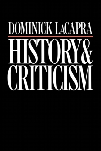 Titelbild: History and Criticism 9780801417887