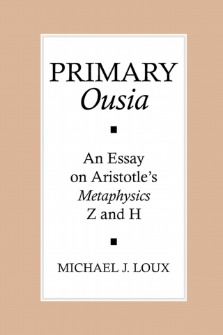 Cover image: Primary "Ousia" 9780801425981