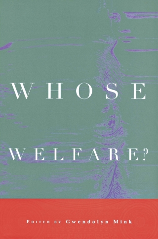 Cover image: Whose Welfare? 9780801486203