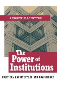 Cover image: The Power of Institutions 9780801440519