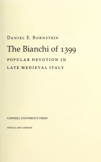 Cover image: The Bianchi of 1399 9780801429101