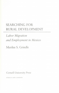 Cover image: Searching for Rural Development 9780801421099