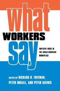 Cover image: What Workers Say 9780801472817