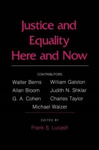 Cover image: Justice and Equality Here and Now 9780801493508