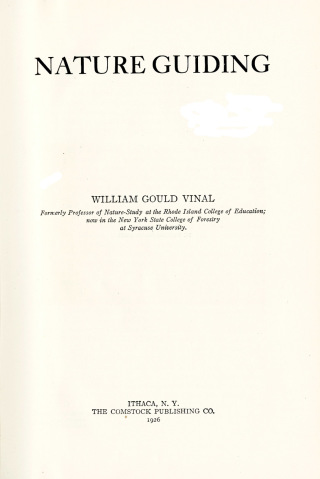 Imagen de portada: Nature Guiding 9781501740855