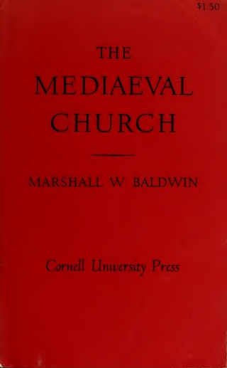 Cover image: The Mediaeval Church 9780801498428