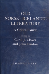 Cover image: Old Norse-Icelandic Literature 9780801417559