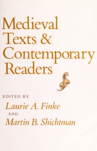 Cover image: Medieval Texts and Contemporary Readers 9780801494635