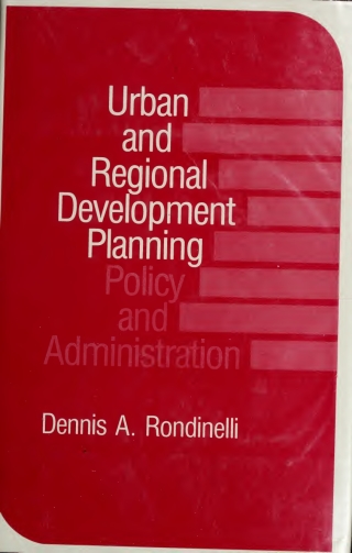 صورة الغلاف: Urban and Regional Development Planning 9780801408731