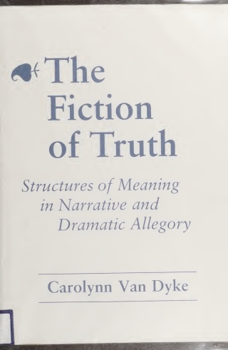 Cover image: The Fiction of Truth 9780801417603