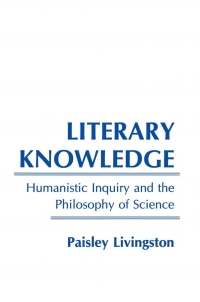 Cover image: Literary Knowledge 9780801421105