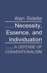 Cover image: Necessity, Essence, and Individuation 9780801421662