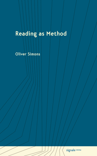 Imagen de portada: Reading as Method 9781501786723
