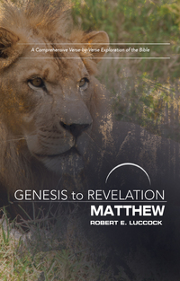 Cover image: Genesis to Revelation: Matthew Participant Book 9781501848421