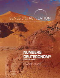 Imagen de portada: Genesis to Revelation: Numbers, Deuteronomy Leader Guide 9781501855498