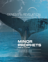 Imagen de portada: Genesis to Revelation Minor Prophets Leader Guide 9781501855849