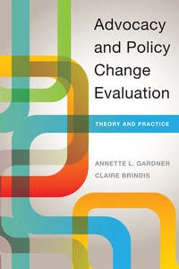Omslagafbeelding: Advocacy and Policy Change Evaluation 1st edition 9780804792561