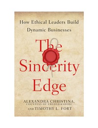 Cover image: The Sincerity Edge 1st edition 9780804797450
