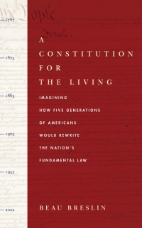 Cover image: A Constitution for the Living 1st edition 9780804776707