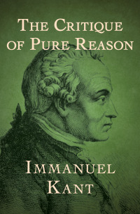 Cover image: The Critique of Pure Reason 9781504004626