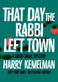 Imagen de portada: That Day the Rabbi Left Town 9781504016148
