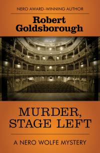 Imagen de portada: Murder, Stage Left 9781504041119