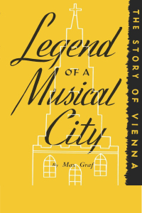 Omslagafbeelding: Legend of a Musical City 9781504060202