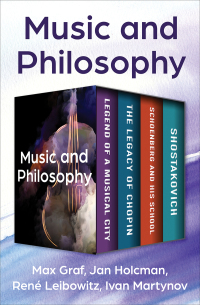 Cover image: Music and Philosophy 9781504060448