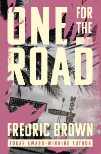 Immagine di copertina: One for the Road 9781504068697