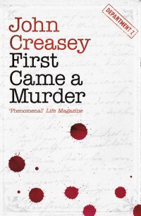 Imagen de portada: First Came a Murder 9781504092142