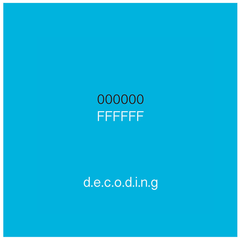 000000|Ffffff Decoding (eBook)