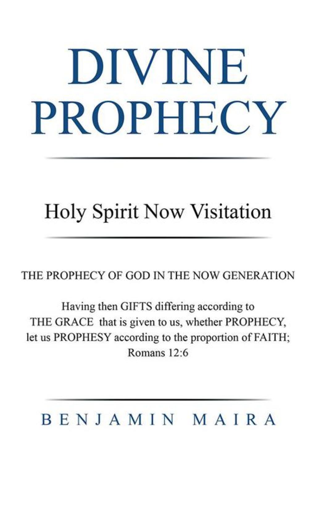 Divine Prophecy Holy Spirit Now Visitation