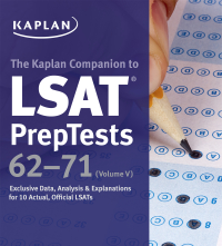 Cover image: Kaplan Companion to LSAT PrepTests 62-71 9781506223438