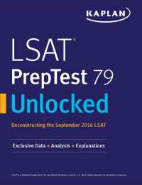 Cover image: LSAT PrepTest 79 Unlocked 9781506223377.0