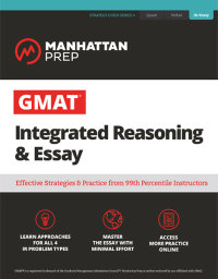 Cover image: GMAT Integrated Reasoning & Essay 9781506219677