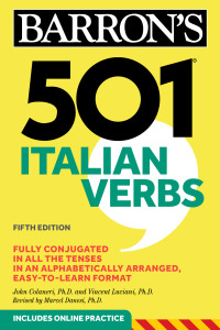 Cover image: 501 Italian Verbs 5th edition 9781506260662