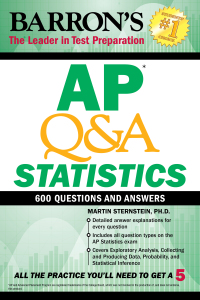 Cover image: AP Q&A Statistics:With 600 Questions and Answers 9781438011899