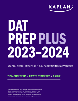 Cover image: DAT Prep Plus 2023-2024 9781506276823