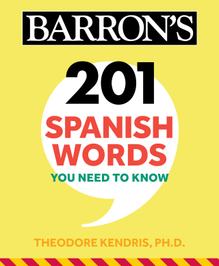 Cover image: 201 Spanish Words You Need to Know Flashcards 9781506261942