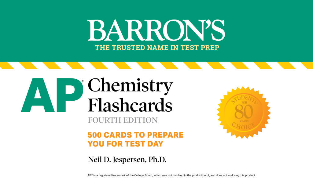 AP Chemistry Flashcards: Up-to-Date Review and Practice 4th Edition