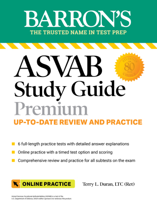 Cover image: ASVAB Study Guide Premium: 6 Practice Tests  + Comprehensive Review + Online Practice 9781506283647