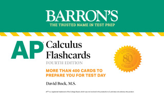 Cover image: AP Calculus Flashcards: Up-to-Date Review and Practice 4th edition 9781506264172