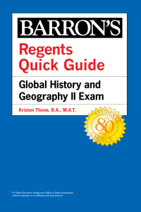 Cover image: Regents Quick Guide: Global History and Geography II Exam