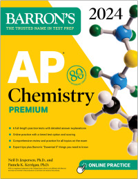 Cover image: AP Chemistry Premium, 2024: 6 Practice Tests + Comprehensive Review + Online Practice 9781506287652